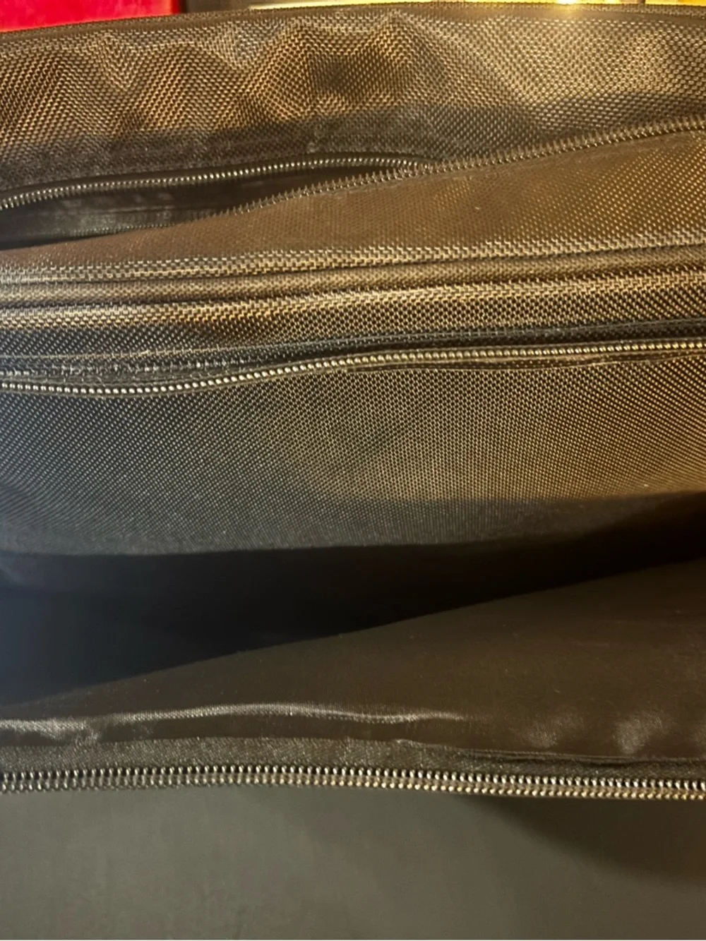 Lacoste Black and Yellow Challenge Laptop Bag